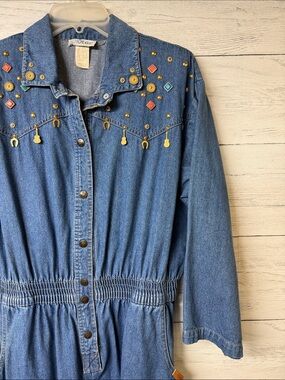Vintage Ideas Denim Jumpsuit/Romper